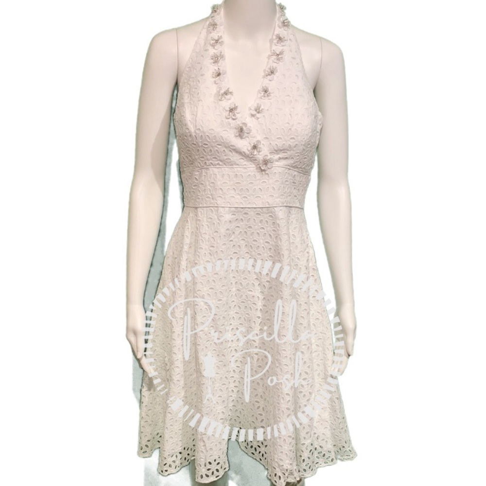 NWT Lilly Pulitzer “Willa Midi Dress” White Halter - Picture 7 of 14